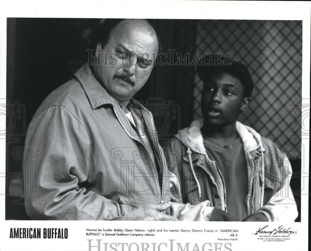 1996 Press Photo Sean Nelson Dennis Franz star in American Buffalo - cvp56679 - Historic Images