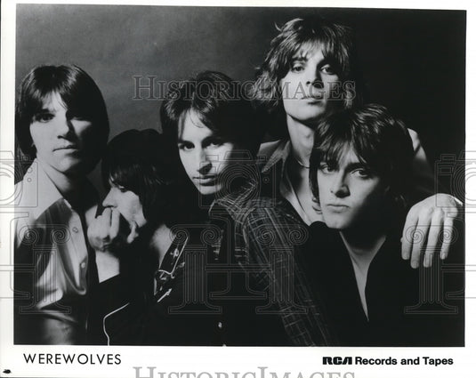 1978 Press Photo Musical Group Werewolves - cvp56736-Historic Images