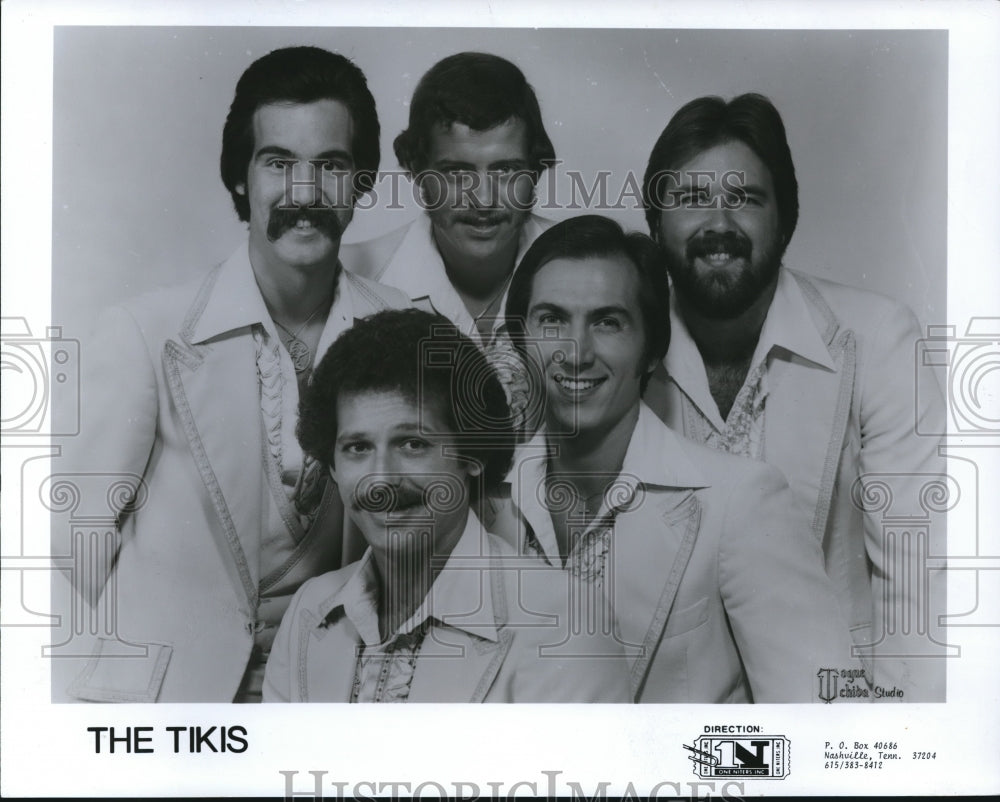 1978 The Tikis David Costello Jerry Hargrove Greg Fanster Chuck Urlk - Historic Images