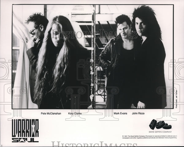 1992, Warrior Soul John Ricco Mark Evans Pete McClan - cvp57043 ...