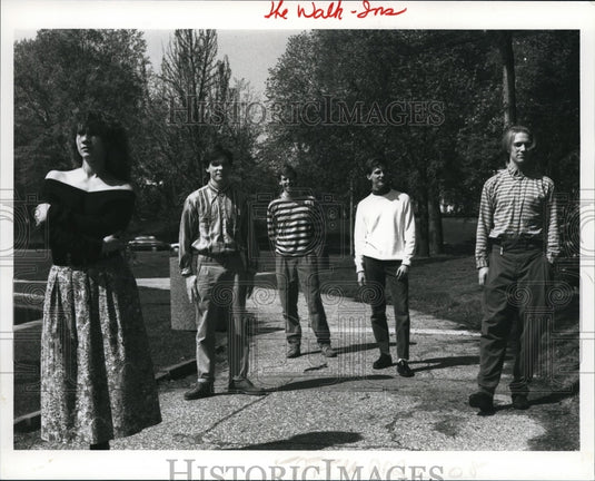 1991 Anne Marie Kovak & Richard Masarik of The Walk-Ins - Historic Images