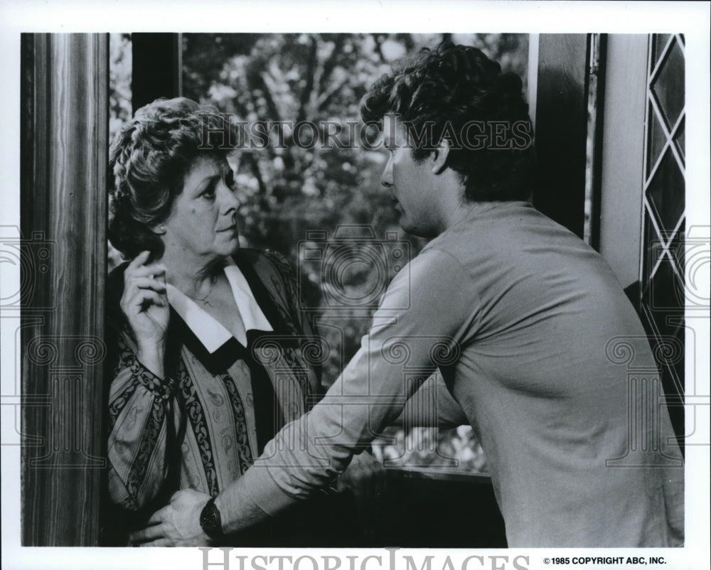 1985 Press Photo Rosemary Clooney Daniel Hugh-Kelly If You Could See What I See- Historic Images