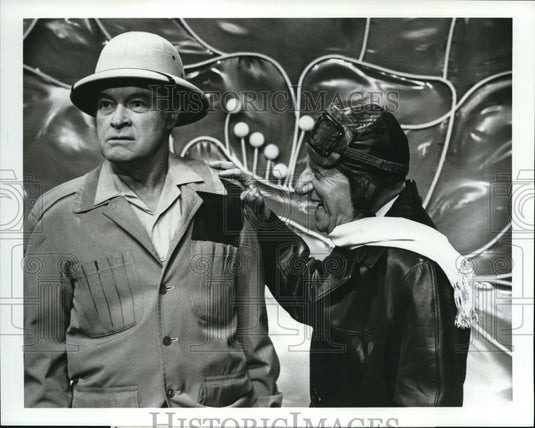 1969 Bob Hope and Jimmy Durante on The Lemmon Sisters Hour - Historic Images