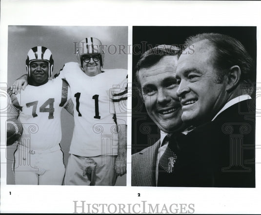 Press Photo Flip Wilson Phil Silvers Chrysler Bob Hope Special - cvp57500- Historic Images