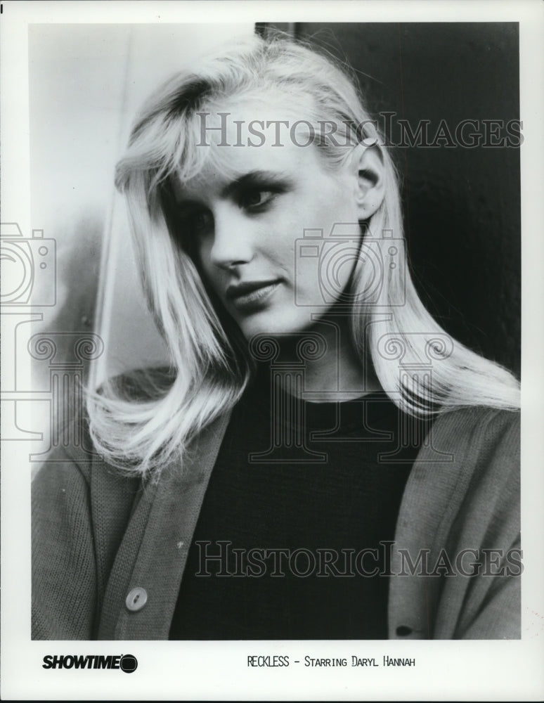 1986 Press Photo Daryl Hannah in Reckless - cvp57906- Historic Images