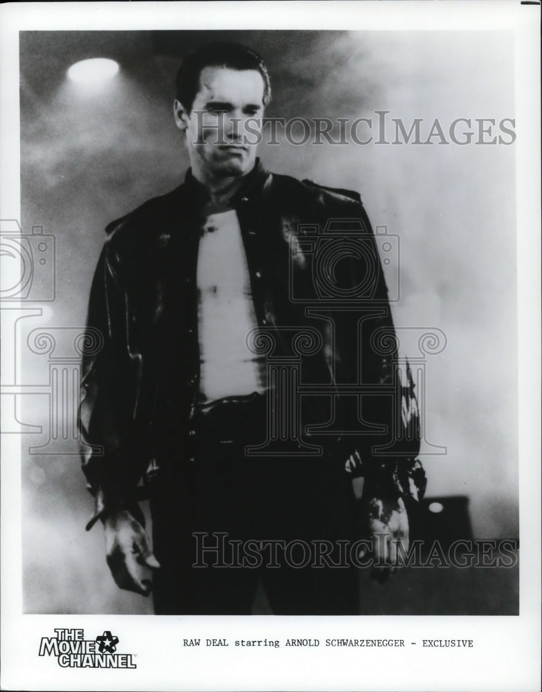 1987 Arnold Schwarzenegger in Raw Deal  - Historic Images