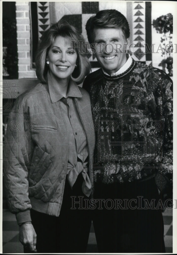 1993 Sarah Purcell &amp; Gary Collins in Home Show - Historic Images