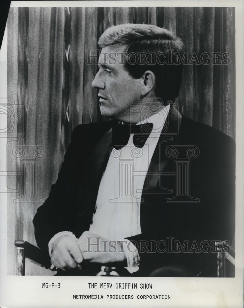 Press Photo Merv Griffin host of the Merv Griffin Show - cvp58065- Historic Images