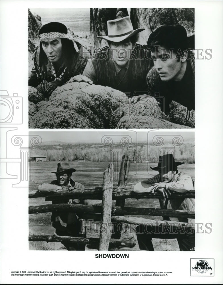 1993 Press Photo Rock Hudson in Showdown - cvp58099-Historic Images