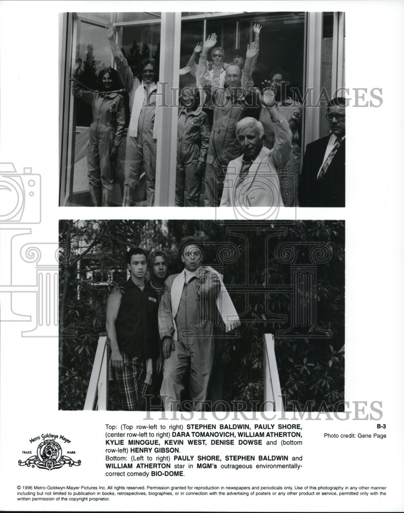 1996, Kevin West, Denise Dowse, Henry Gibson in Bio-Dome - cvp58325 - Historic Images