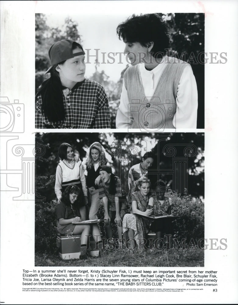 1995 Schuyler Fisk and Brooke Adams in The Baby Sitter's Club - Historic Images