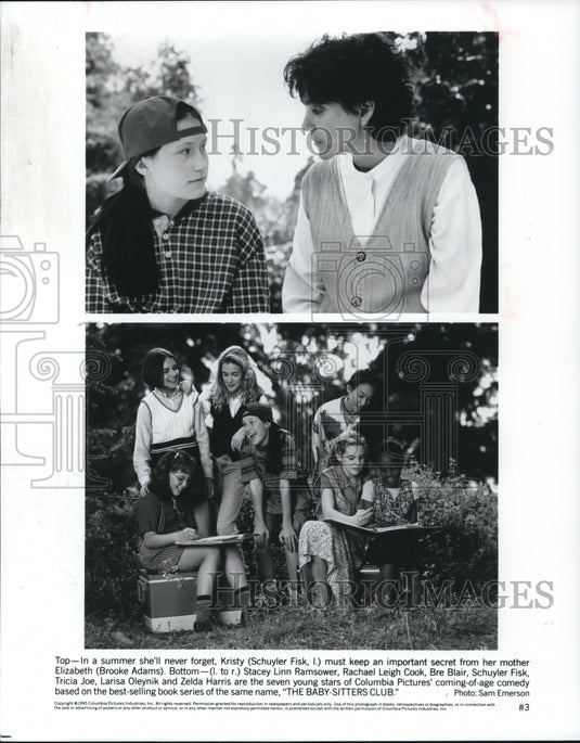 1995 Schuyler Fisk and Brooke Adams in The Baby Sitter's Club - Historic Images
