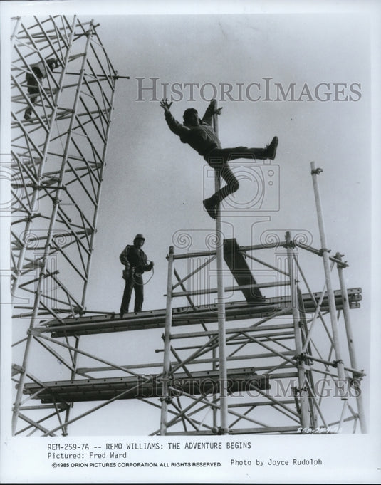1985 Press Photo Fred Ward stars in Remo Williams The Adventure Begins- Historic Images