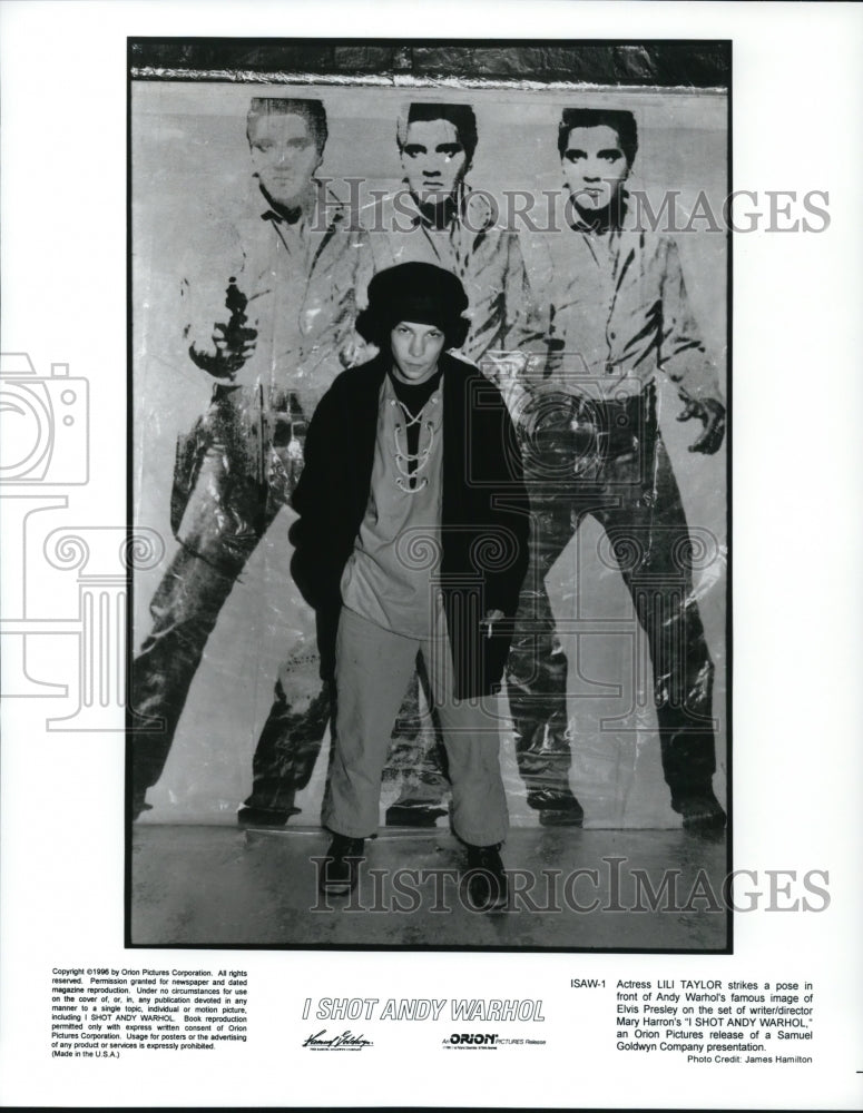 1996 Press Photo Lili Taylor In I shot Andy Worhal - cvp58500-Historic Images