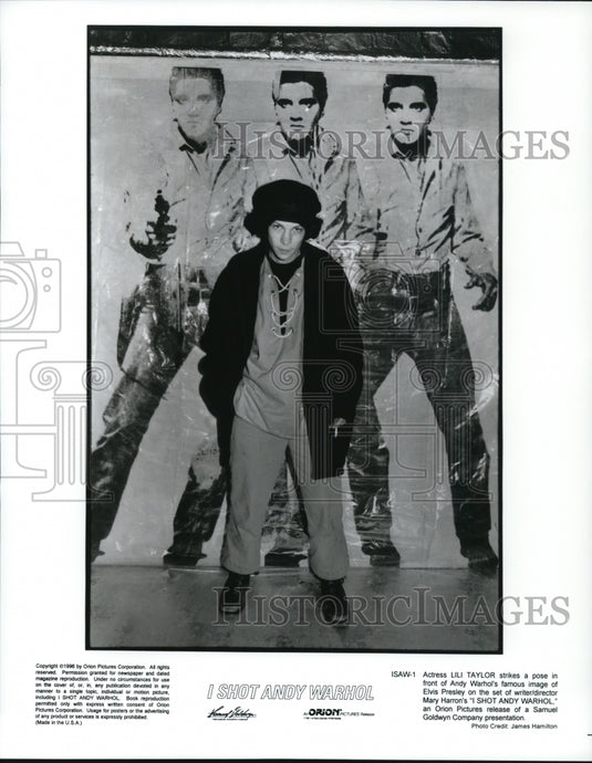 1996 Press Photo Lili Taylor In I shot Andy Worhal - cvp58500-Historic Images