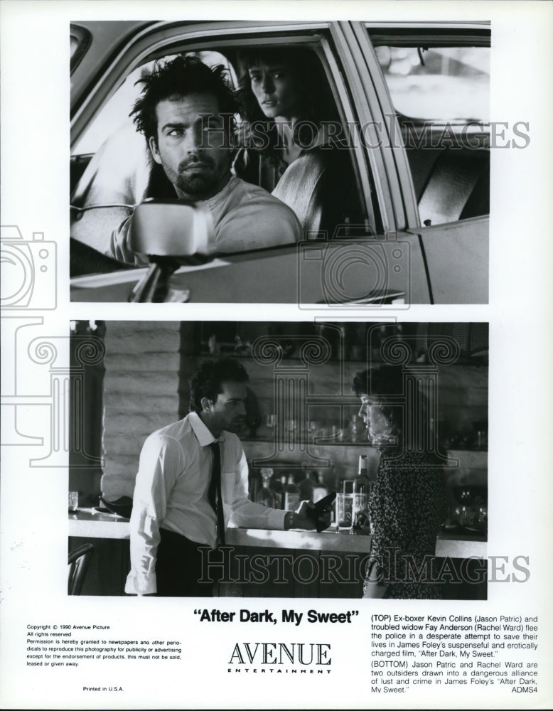 1991 Jason Patric and Rachel Ward star in After Dark My Sweet - Historic Images