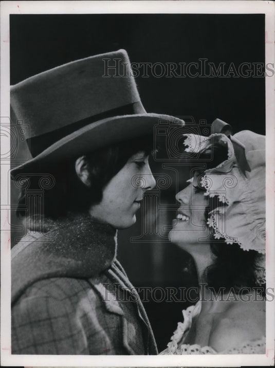 1981 Press Photo Erin Moran and Scott Baio in Happy Days - cvp58606- Historic Images