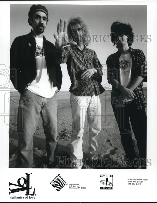Press Photo Bill Mallonee and Vigilantes of Love band - cvp58667- Historic Images
