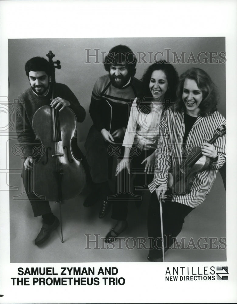 1987 Press Photo Music Group Samuel Zyman And The Prometheus Trio - cvp58685 - Historic Images