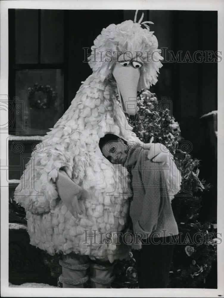 1978 Big Bird and Leslie Uggams in Sesame Street Christmas - Historic Images