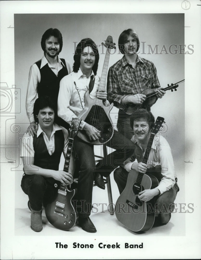 1982 Press Photo The Stone Creek Band - cvp59034 - Historic Images