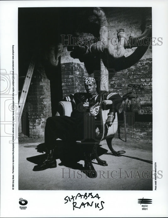 1995 Shabba Ranks - Historic Images