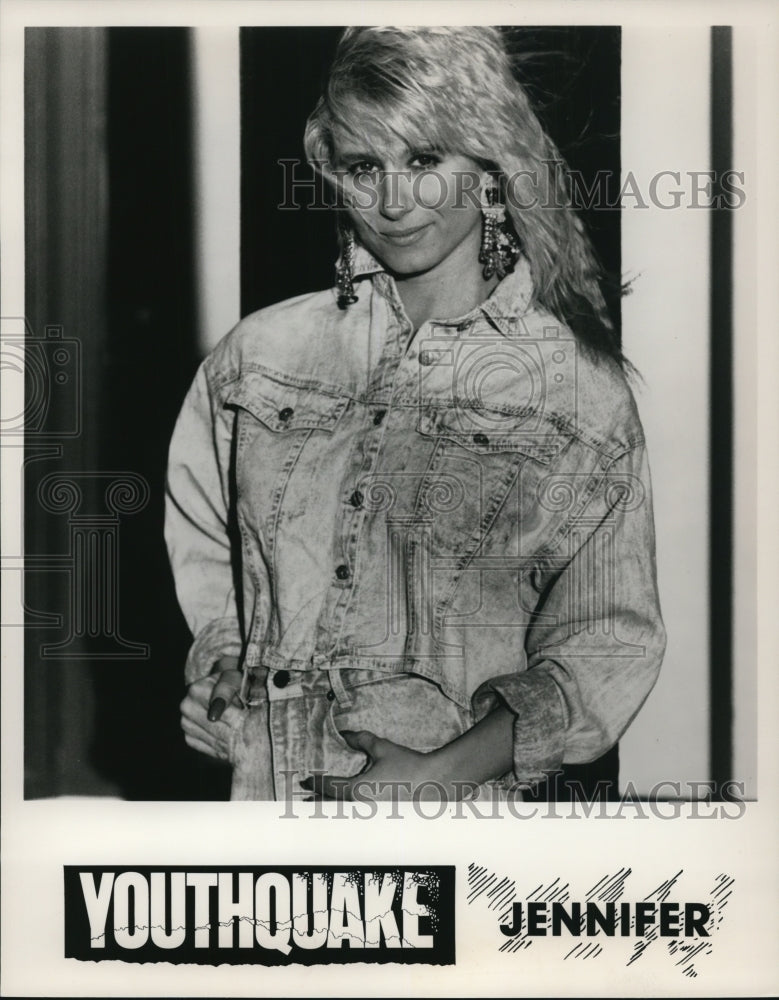 1989 Press Photo Music Group Youthquake Jennifer - cvp59082 - Historic Images