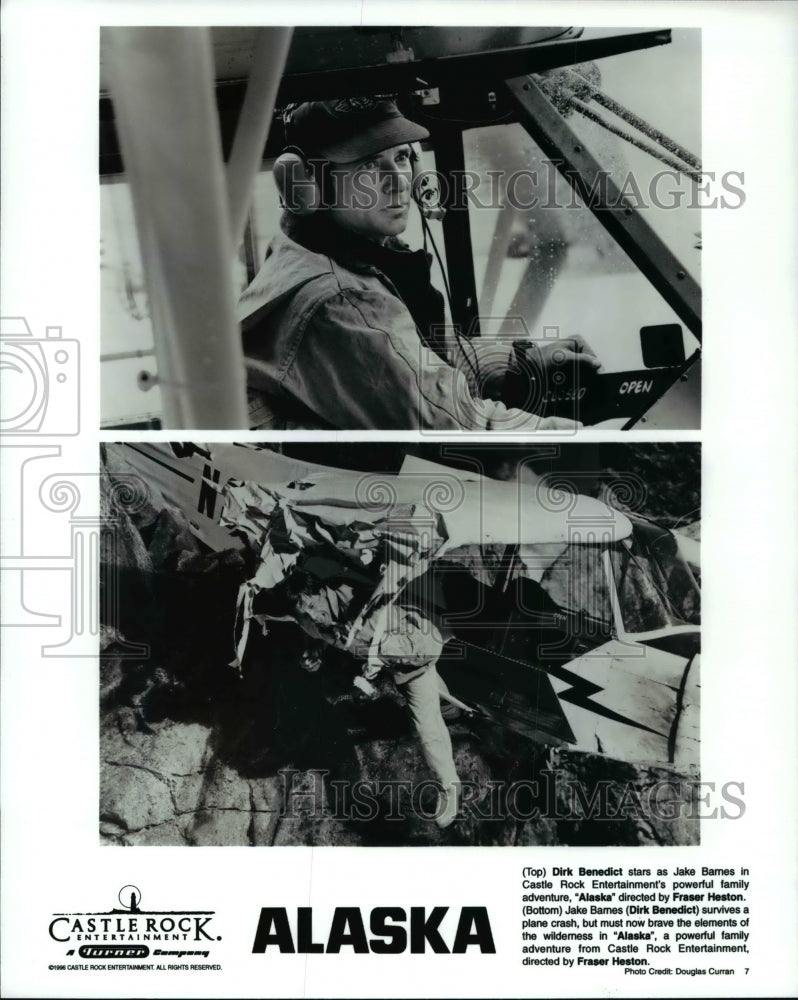 1996, Dirk Benedict in Alaska - cvp59252 - Historic Images
