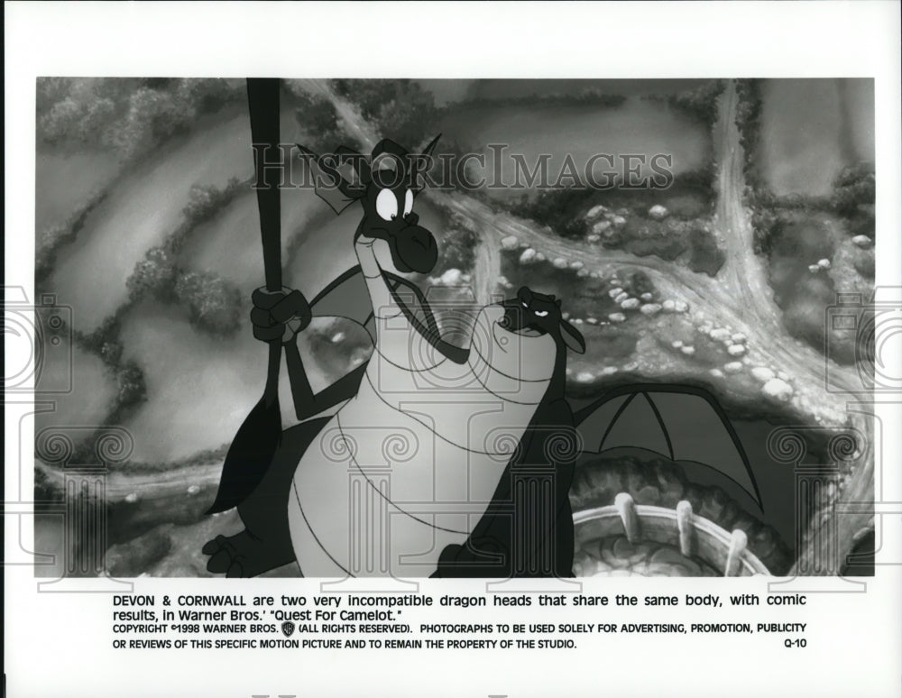 1998, Devon and Cornwall in Quest For Camelot - cvp60564 - Historic Images