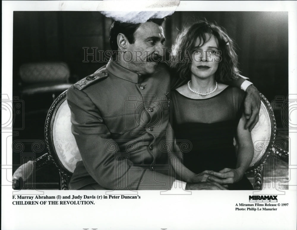 1997, F. Murray Abraham and Judy Davis in Children of the Revolution - Historic Images