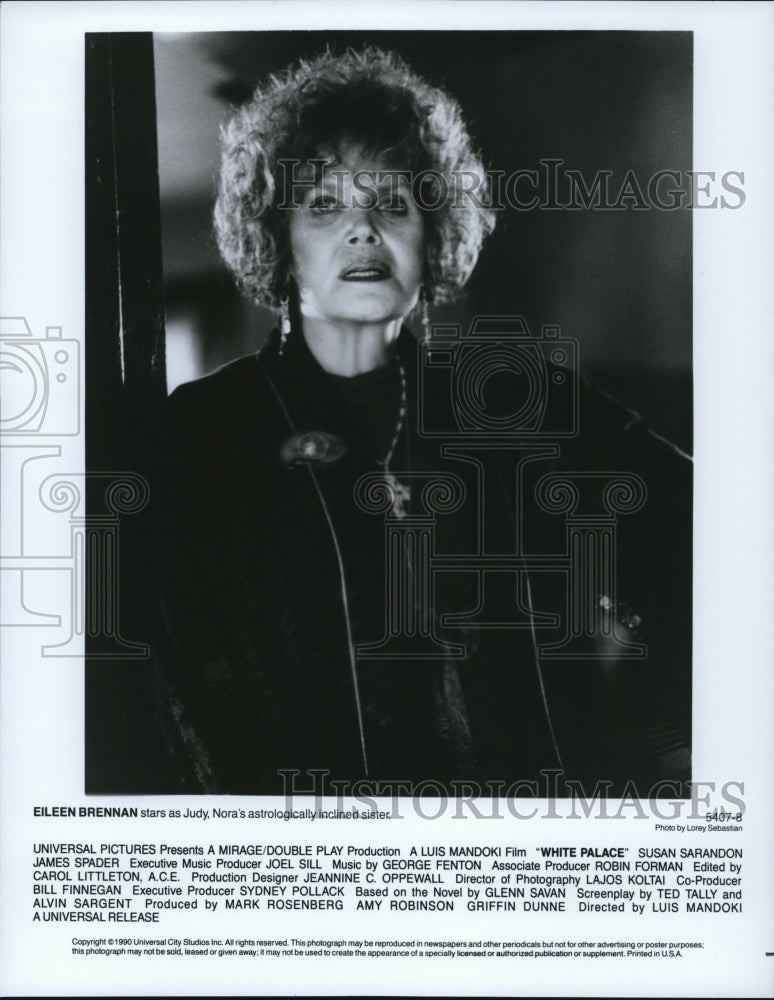 1990 Press Photo Eileen Brennan in White Palace - cvp60827 - Historic Images