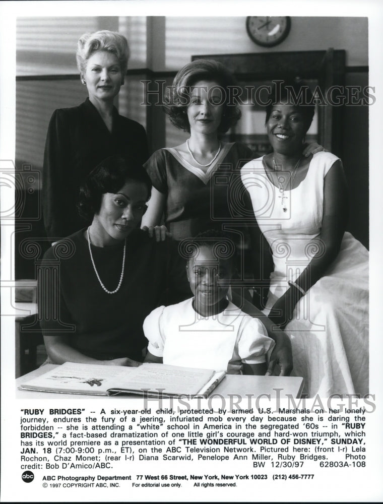 1997 Press Photo Chaz Monet in Ruby Bridges - cvp61018 - Historic Images