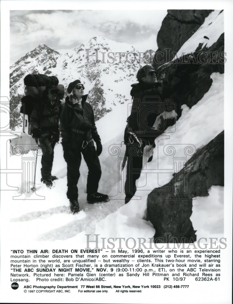 1997, Into Thin Air Death On Mount Everest Pamela Geln Sandy Hill - Historic Images