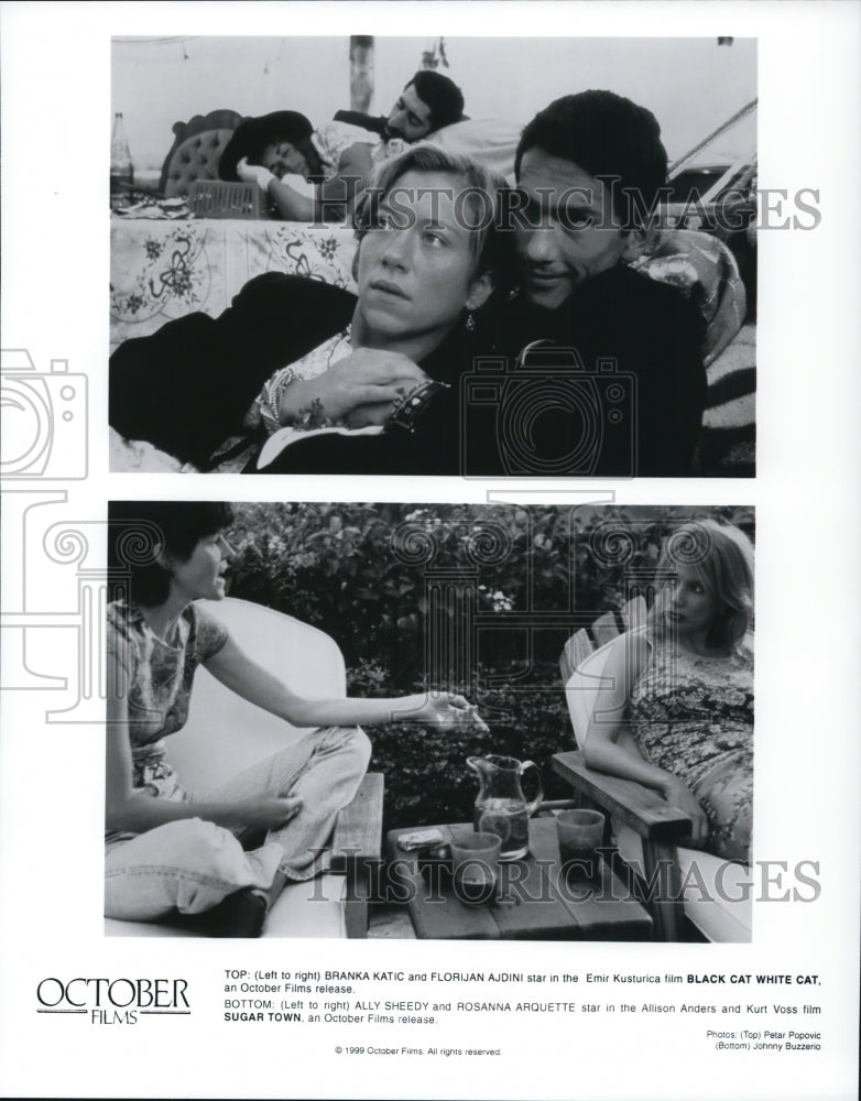 1999, Branka Katic and Florijan in Black Cat White Cat - cvp61500 ...