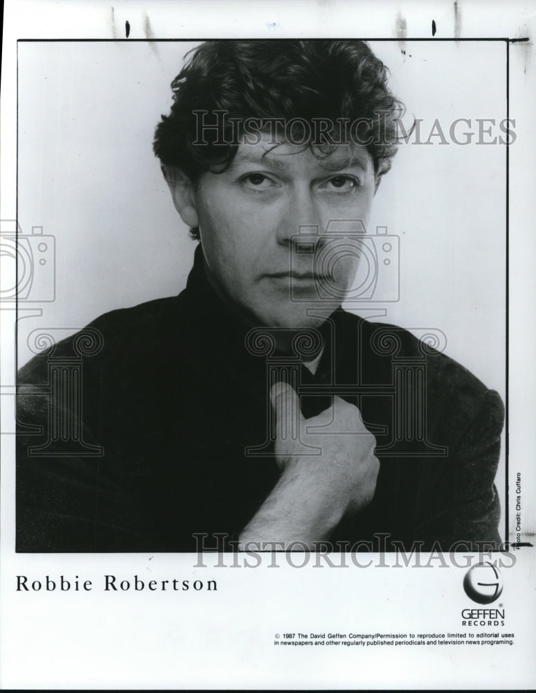 1987, Robbie Robertson - cvp61551 - Historic Images