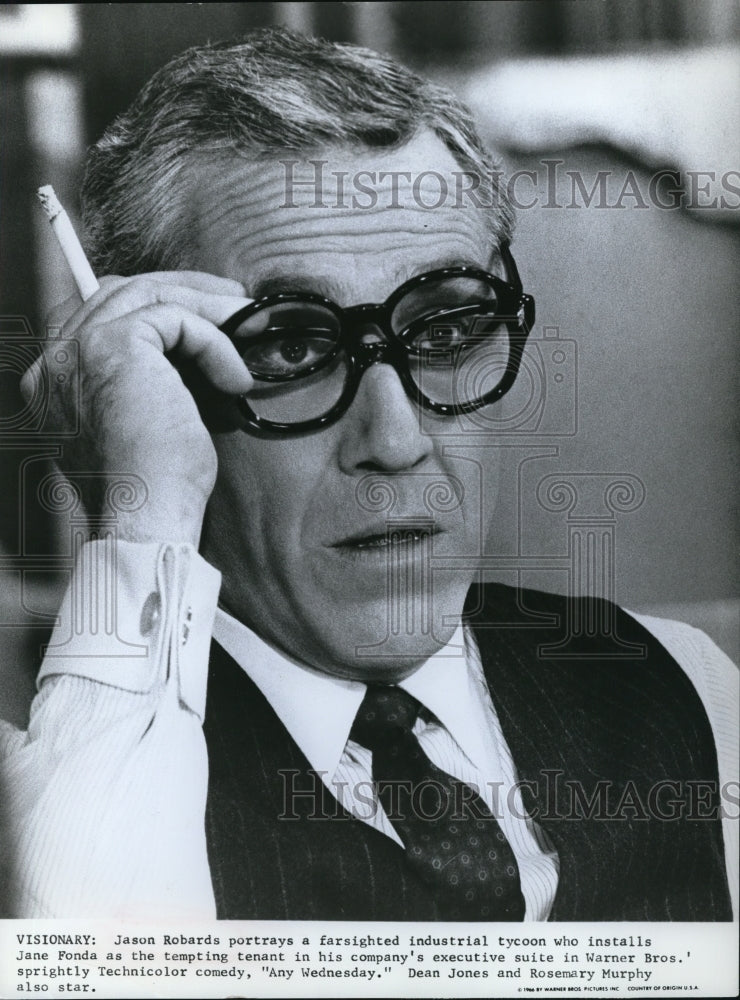 1967 Press Photo Jason Robards in Any Wednesday - cvp61654 - Historic Images