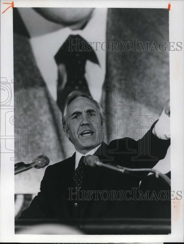 1977 Press Photo Jason Robards in Washington: Behind Closed Doors - cvp61674-Historic Images