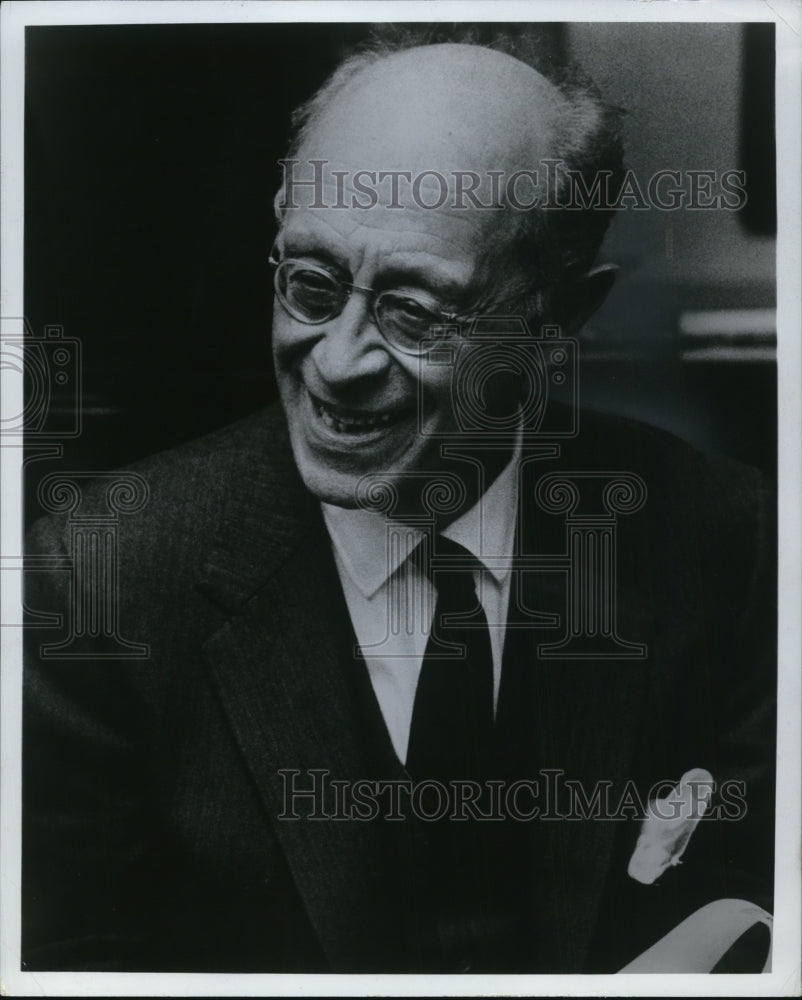 1975 Press Photo Rudolf Serkin Pianist - cvp61698 - Historic Images