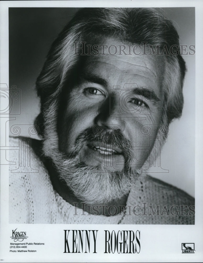 1983, Kenny Rogers Music Artist - cvp61765 - Historic Images