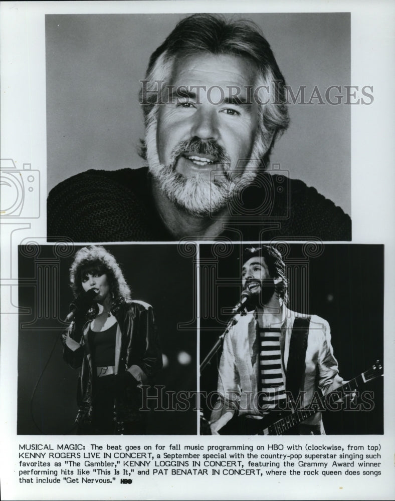 1984, Kenny Rogers Music Artist - cvp61772 - Historic Images
