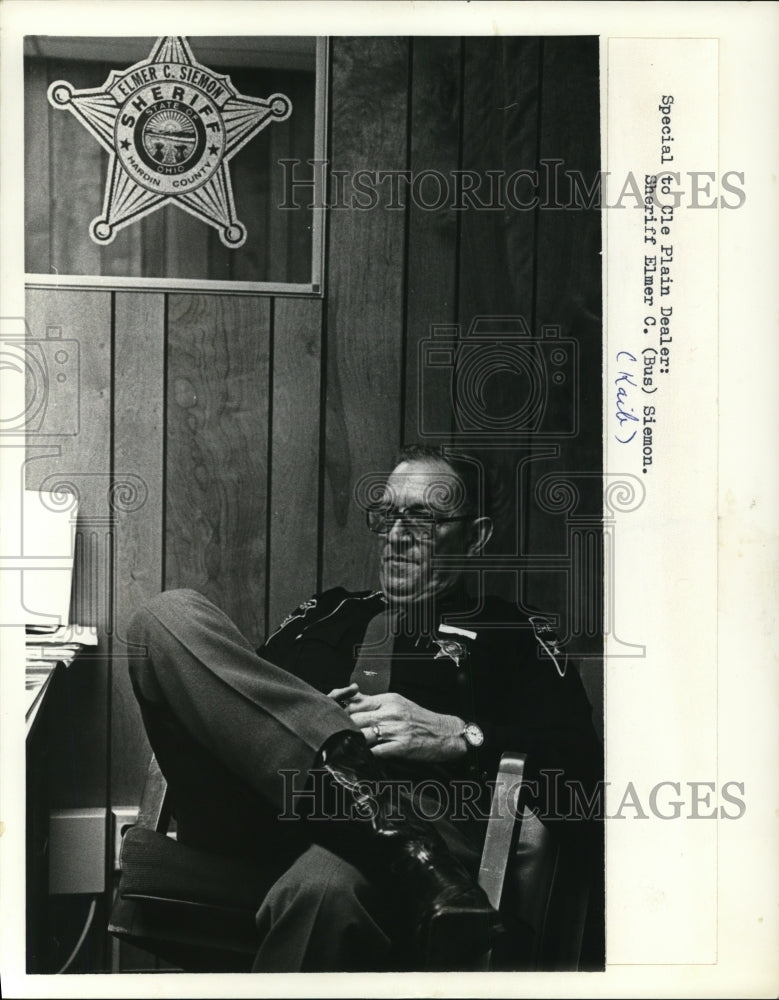 1978 Press Photo Elmer C. Siemon - cvp61836 - Historic Images