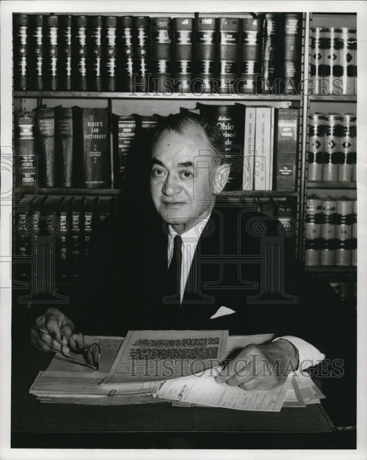 1962 Press Photo Hugh A. Sherer - cvp61880-Historic Images