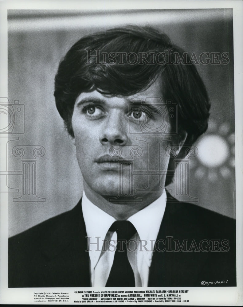 1971, Michael Sarrazin in The Pursuit of Happiness - cvp61951 - Historic Images