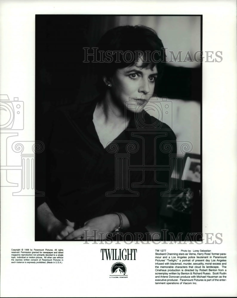 1996 Press Photo Stockard Channing of Twilight - cvp62176- Historic Images