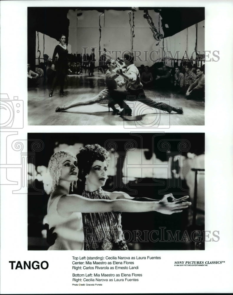 1998, Cecilia Narova Mia Maestro Carlos Rivarola In Tango - cvp62208 - Historic Images