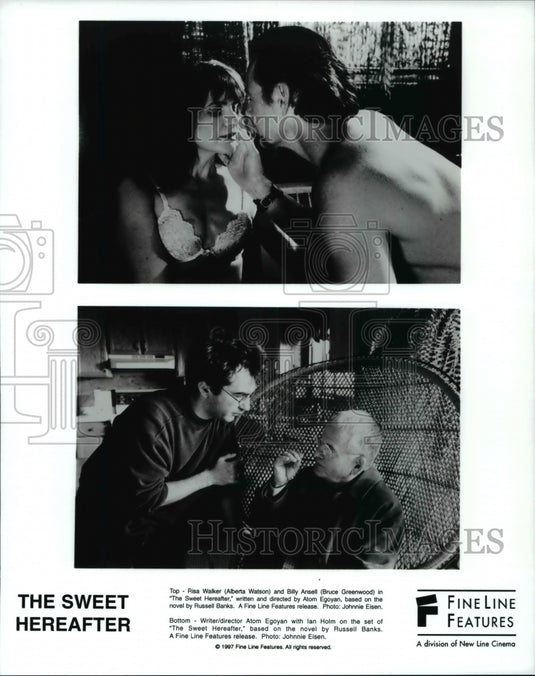 1997 Press Photo Alberta Watson Bruce Greenwood The Sweet Hereafter - cvp62230 - Historic Images