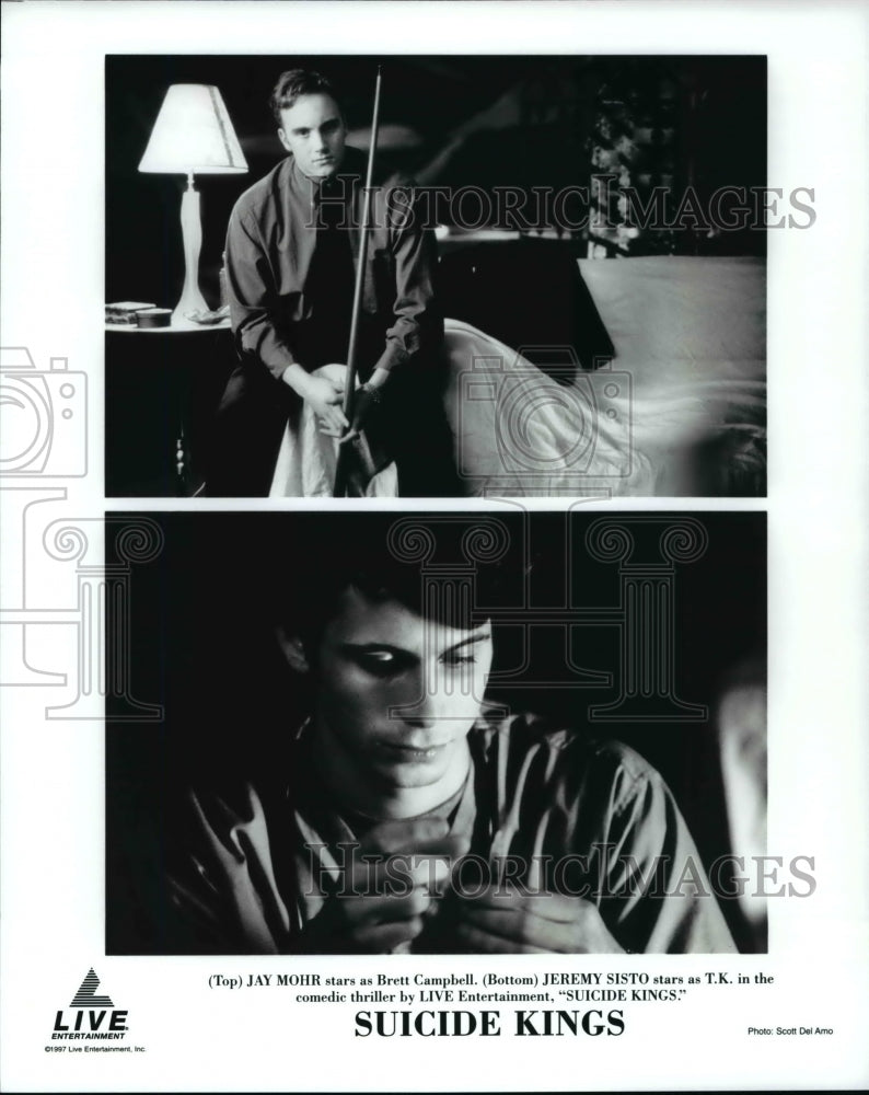 1997 Press Photo Jay Mohr Jeremy Sisto Suicide Kings - cvp62232- Historic Images