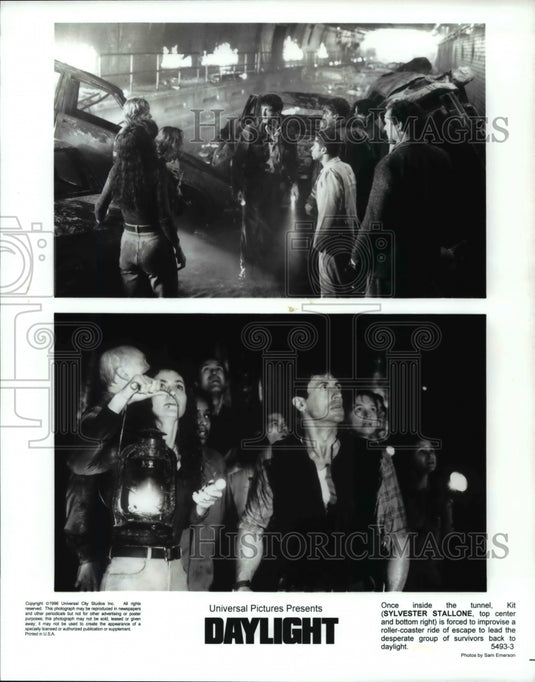 1996, Sylvester Stallone stars as Kit in Daylight - cvp62263 - Historic Images