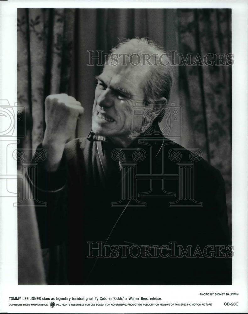 1994, Tommy Lee Jones in Cobb - cvp62274 - Historic Images