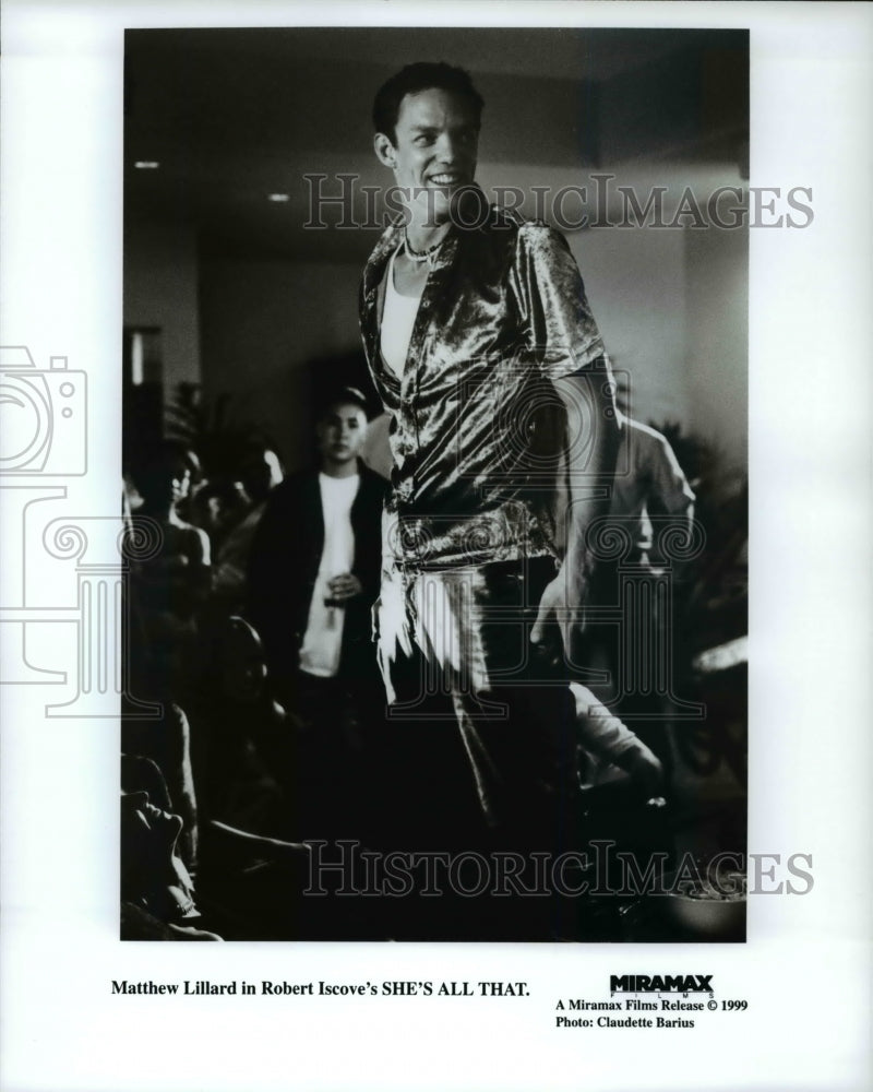 1999 Press Photo Matthew Lillard stars in She's All That - cvp62382 - Historic Images